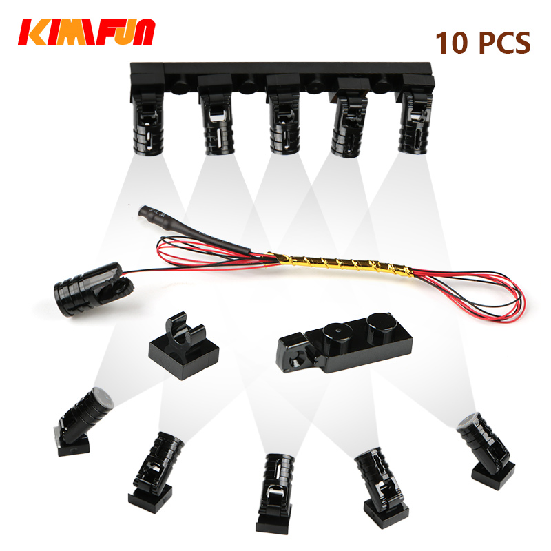 Desk Setup Developer - 10 Stück Terminal-LED-Suchscheinwerfer MOC-Licht Tischlampe für