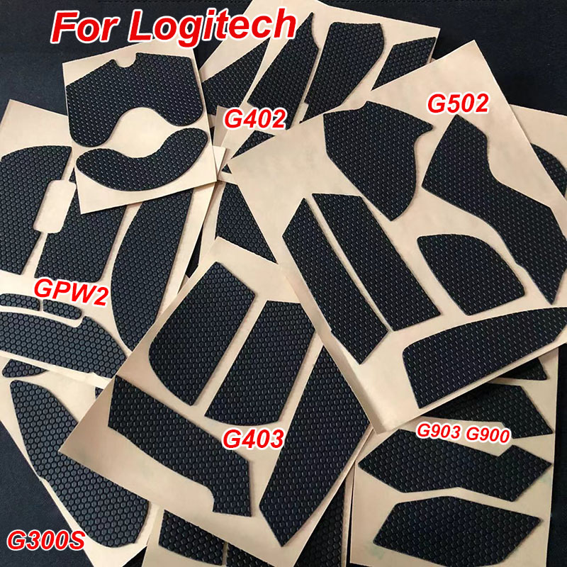 Logitech Mouse G502 - Anti-Rutsch-Schweißabsorbierende Mausgriffband-Aufkleber, Mausfuß-Sticker für Logitech GPW1