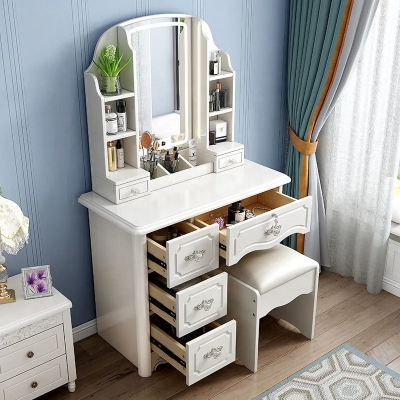 Mädchen Weiß-Rosa Moderner Hol – Desk Vanity Setup Bewertung und Preis