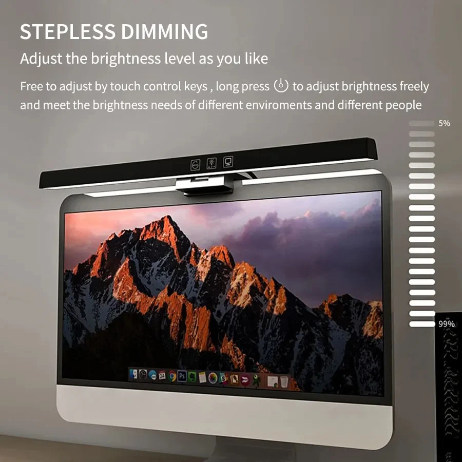 LED 33cm 50cm Monitor-Lichtlei – Setup Desk Monitor Bewertung und Preis