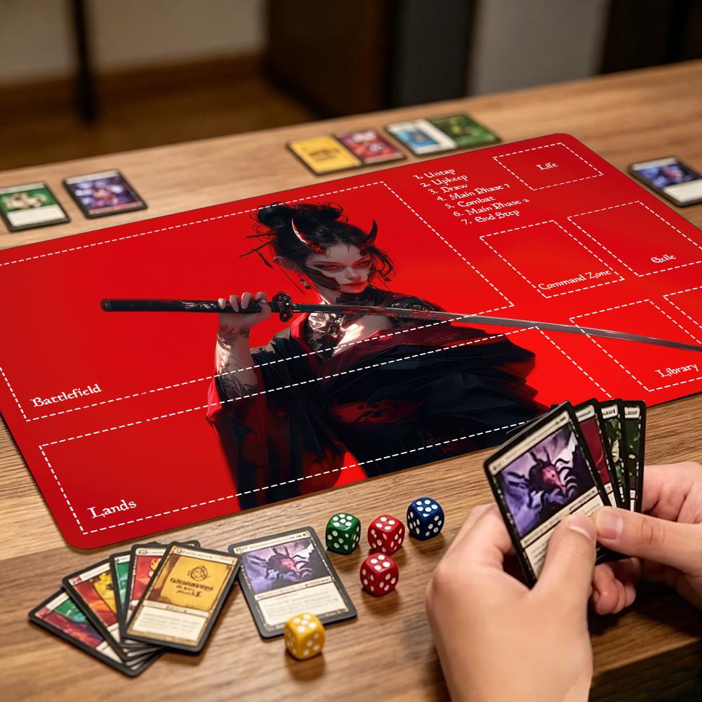 Anime Samurai Kriegerin Mädche – Desk Setup Trading Bewertung und Preis