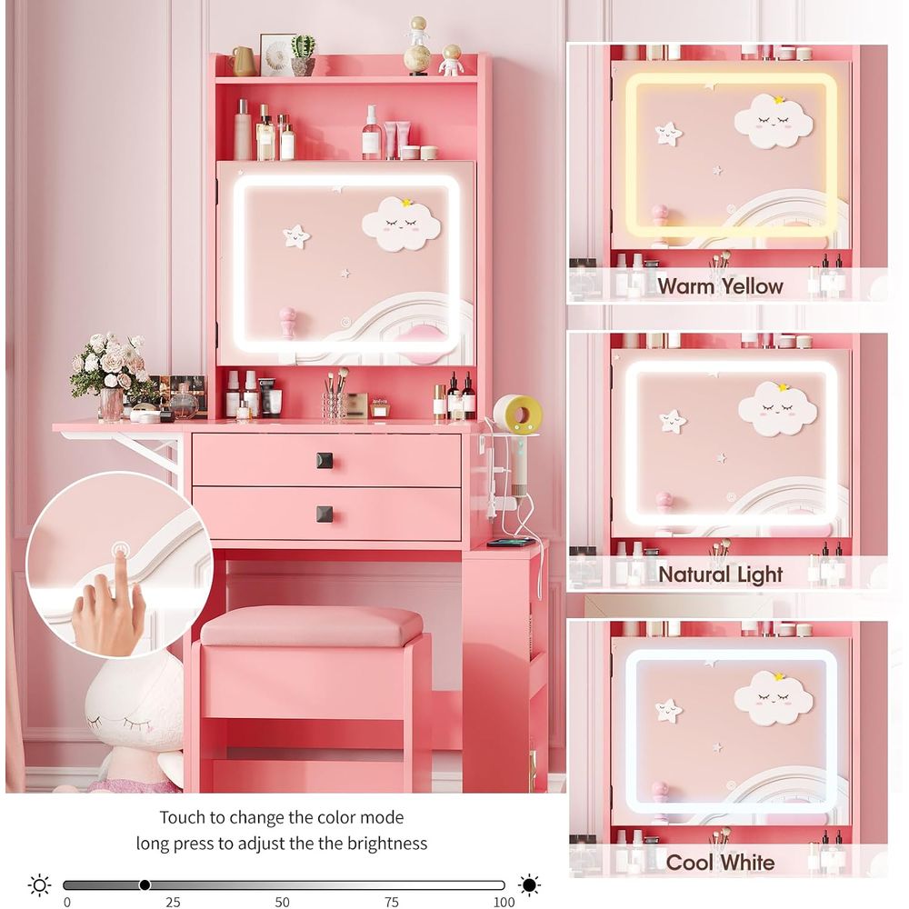 Vabches Kleiner Schminktisch m – Desk Vanity Setup Bewertung und Preis