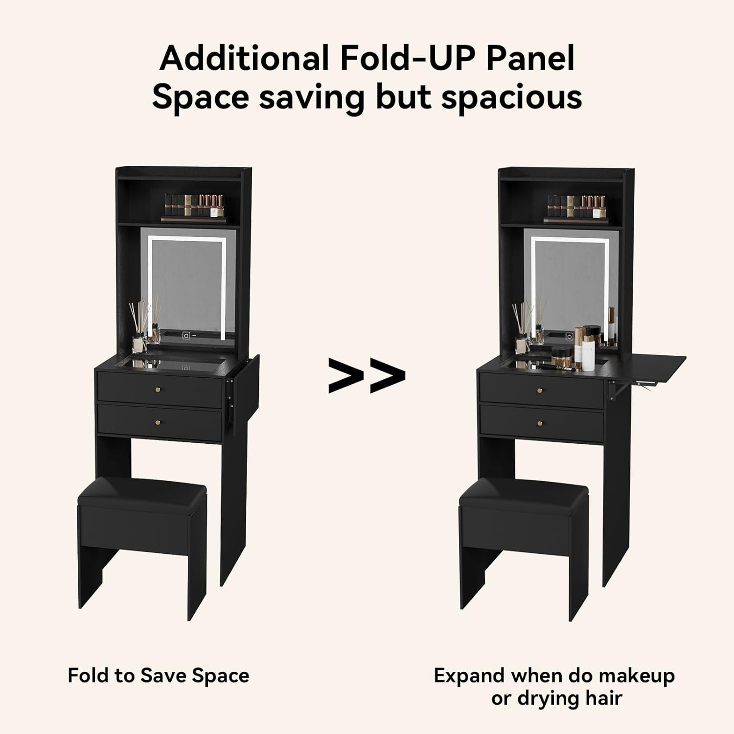 Mini-Schminktisch-Set in Schwa – Desk Vanity Setup Bewertung und Preis