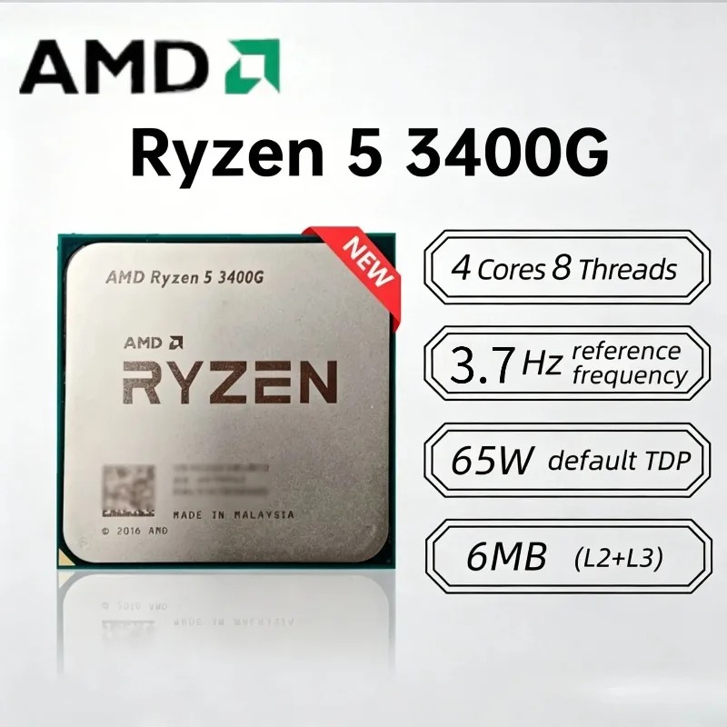 AMD Ryzen 5 3400G 4-Kern 8-Thr – Amd Cpu Ryzen 5 Bewertung und Preis