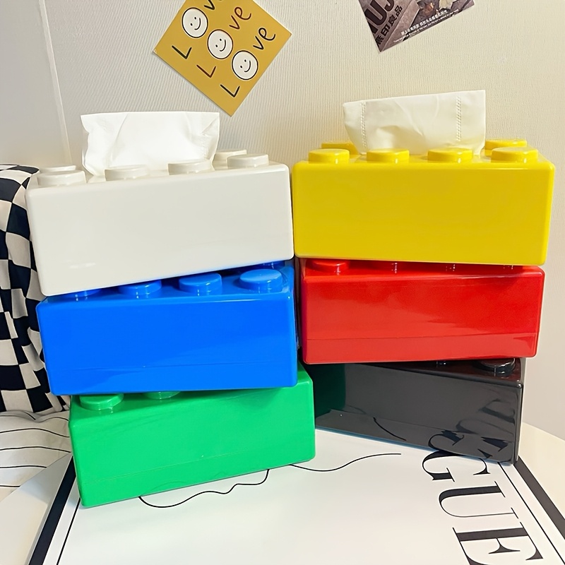 Bausteinförmige Taschentuchbox – Desk Setup Developer Bewertung und Preis