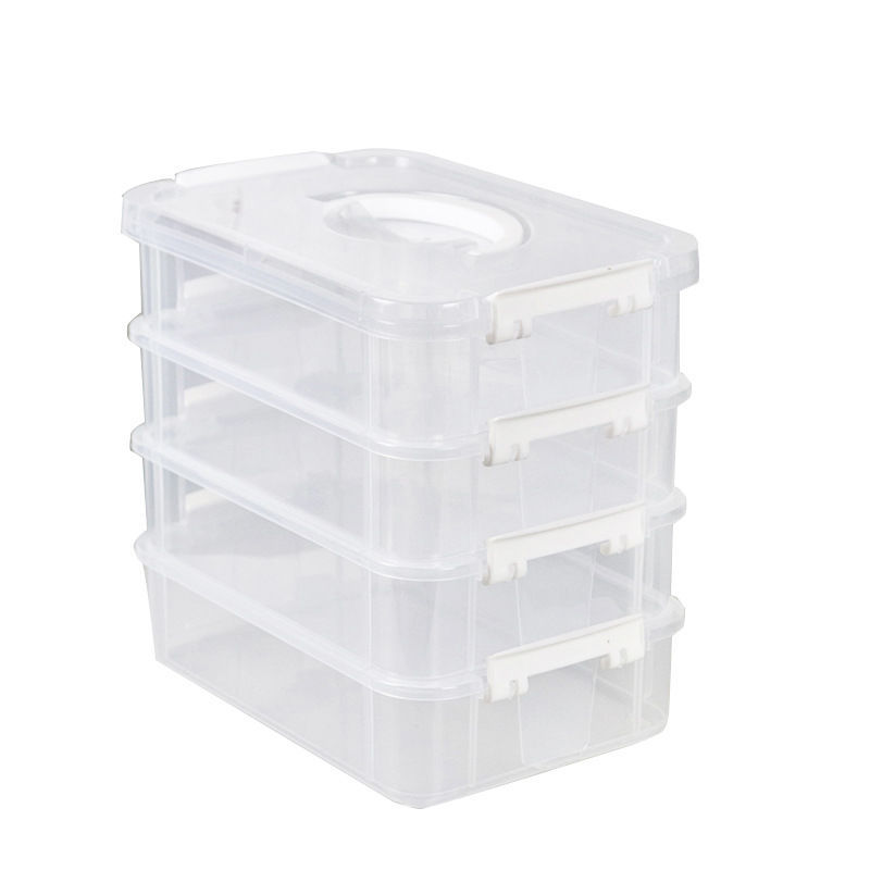 Transparente stapelbare Aufbew – Desk Setup Trading Bewertung und Preis