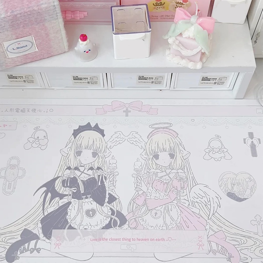 Original Chobits Twins Schreib – Desk Setup Dorm Bewertung und Preis