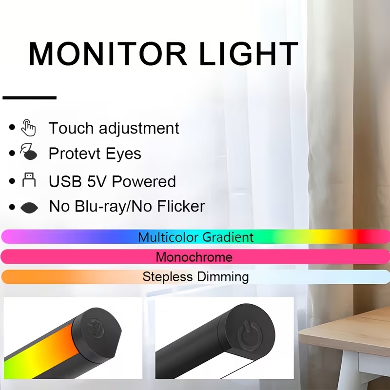 Computer-Monitor-Bildschirm-Li – Desk Setup Lighting Bewertung und Preis