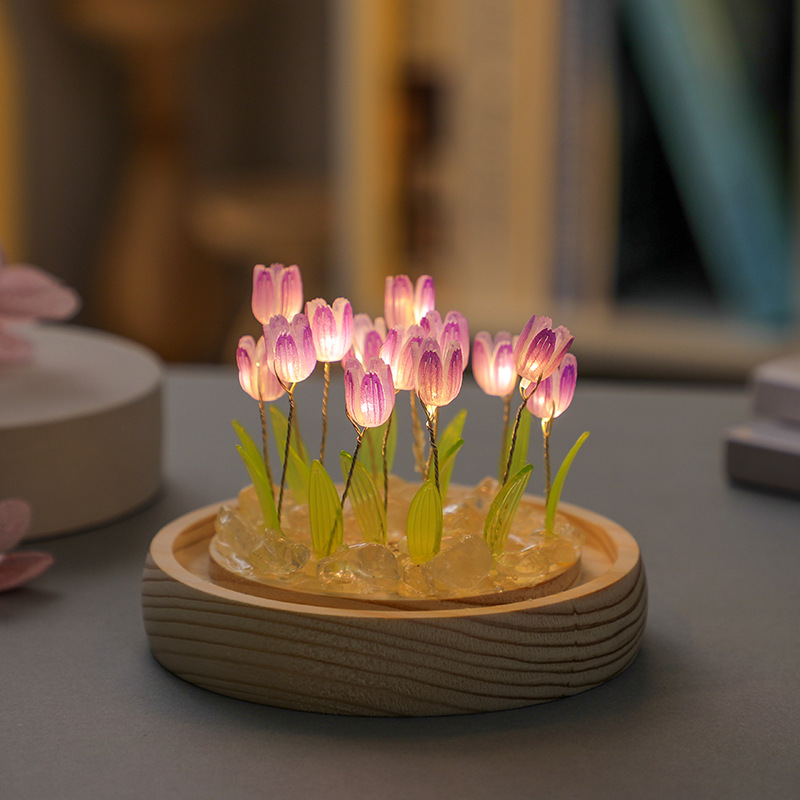 Handgemachte Tulpe Nachtlicht  – Desk Setup Lighting Bewertung und Preis