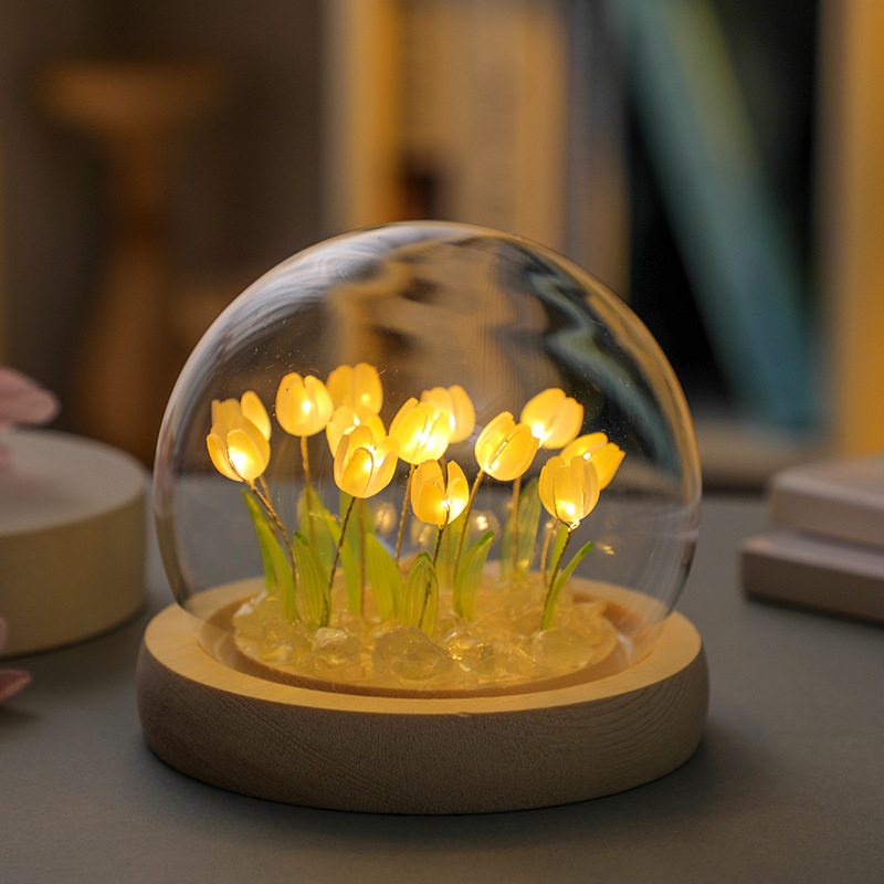 Handgemachte Tulpe Nachtlicht  – Desk Setup Lighting Bewertung und Preis