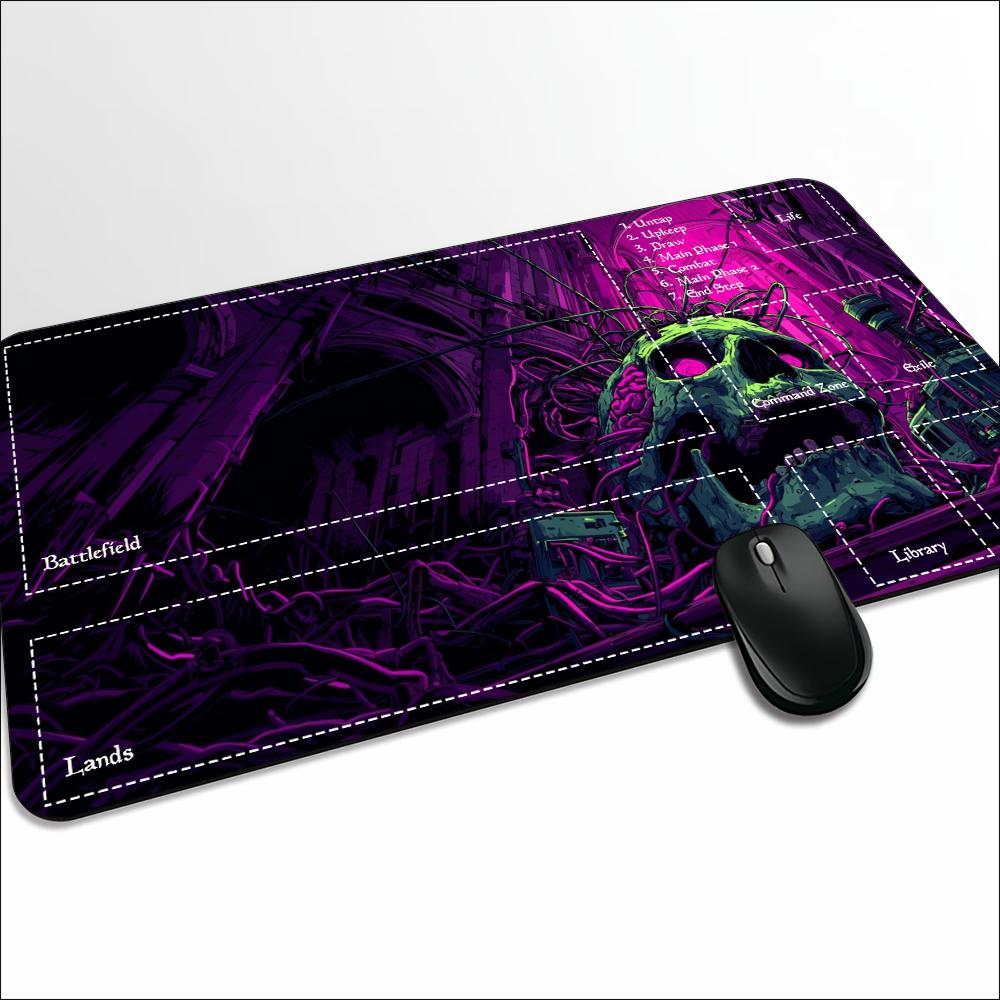 Bunte Neon-Horror-Schädel-Spie – Desk Setup Trading Bewertung und Preis