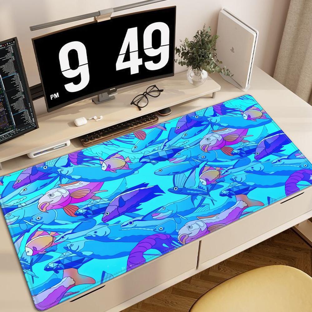 HD-Druck Fisch-Gummi-Mauspad L – Desk Setup Ideas Bewertung und Preis