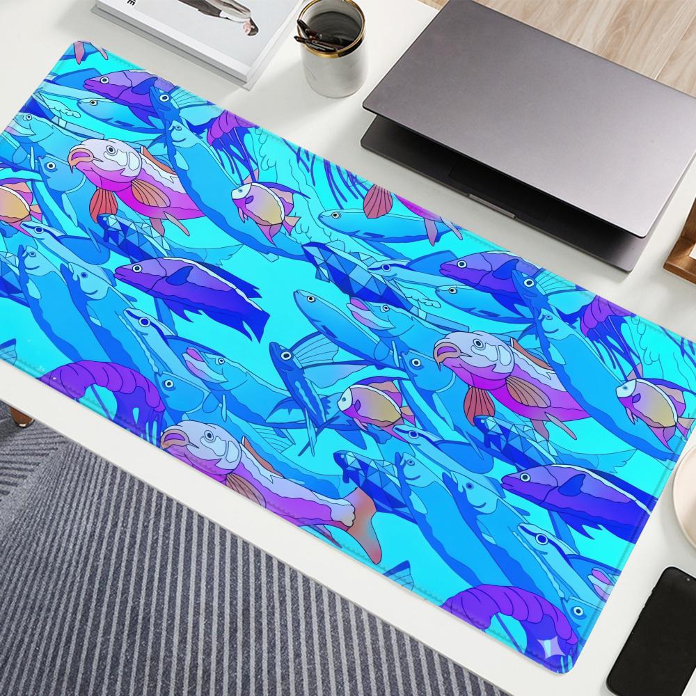 HD-Druck Fisch-Gummi-Mauspad L – Desk Setup Ideas Bewertung und Preis